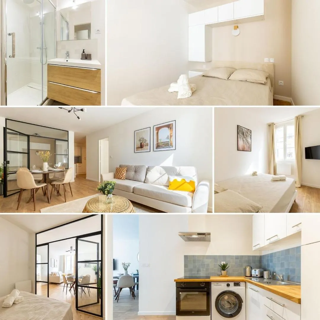 アパート マルセイユT3 Cocoon 3Min From The Vieux Port | By Airnestアパートメント フランス